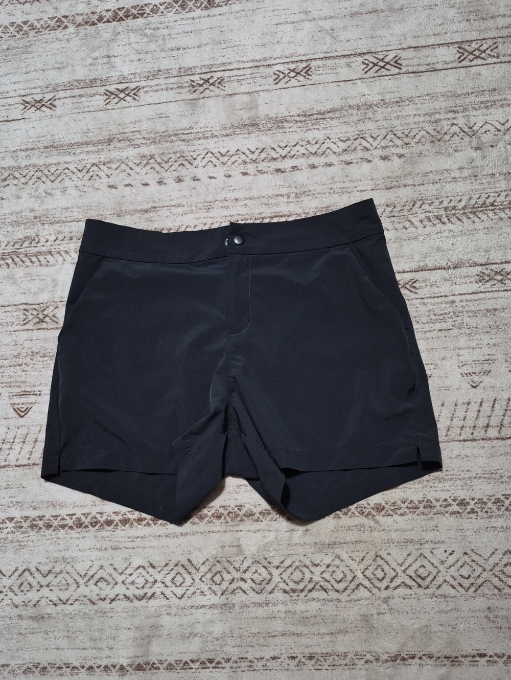 Athletic Works Women's Black Athletic Shorts with Side Pockets